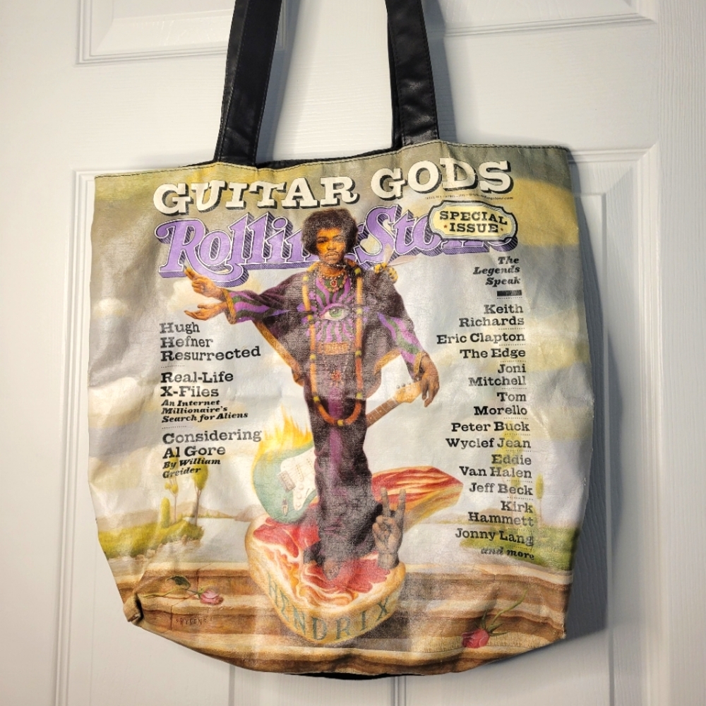 Jimi Hendrix Rolling Stone Tote